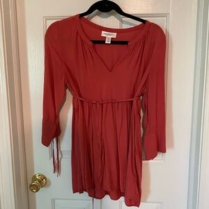 Motherhood Maternity Burnt Orange Maternity Blouse